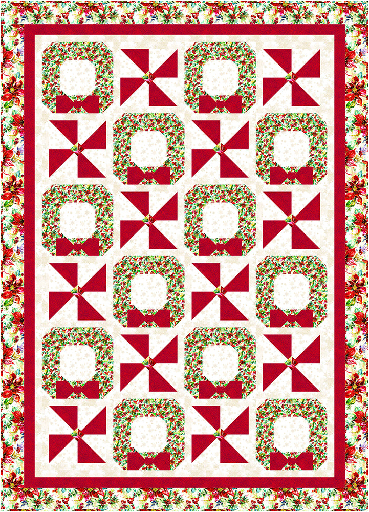 Holiday Charm 5-Yard Quilt Pattern