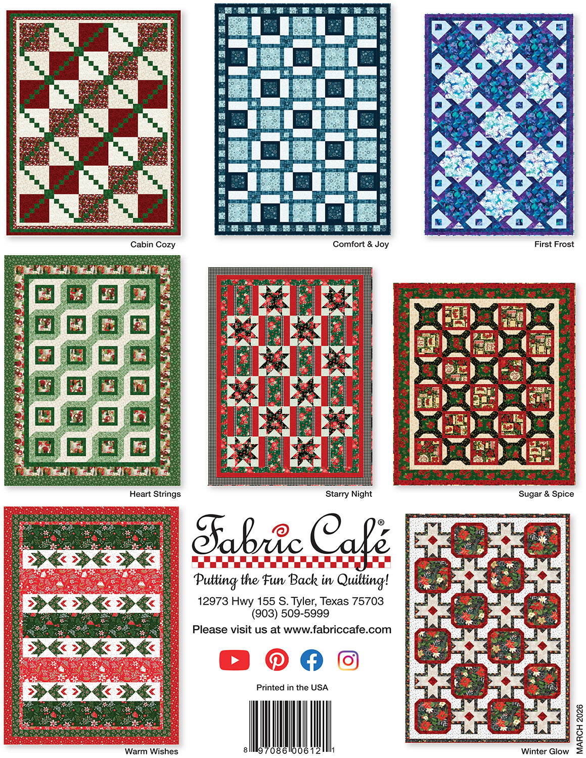 Holly Jolly 5-Yard Quilt Book