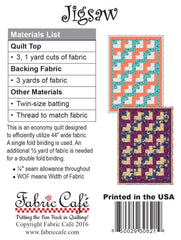 Jigsaw 3-Yard Quilt Pattern