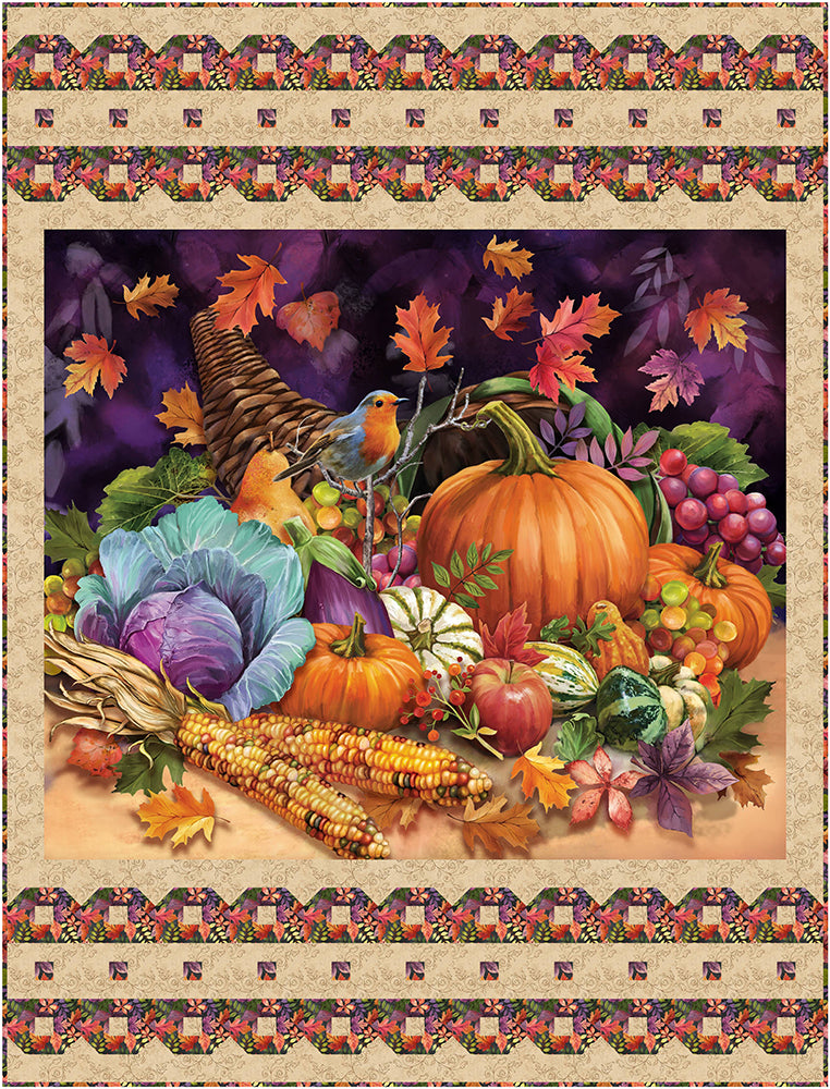 Lacy 3-Yard Quilt Pattern | Perfect for Full Panel Yard