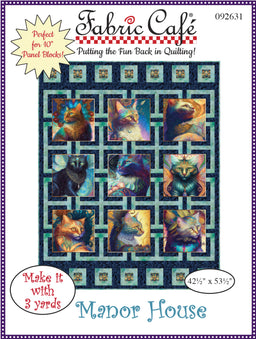 Manor House 3-Yard Quilt Pattern