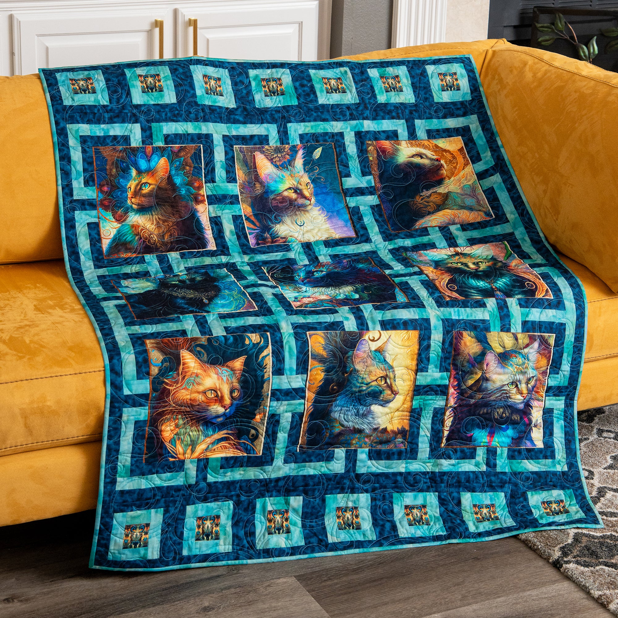 Manor House 3-Yard Quilt Pattern
