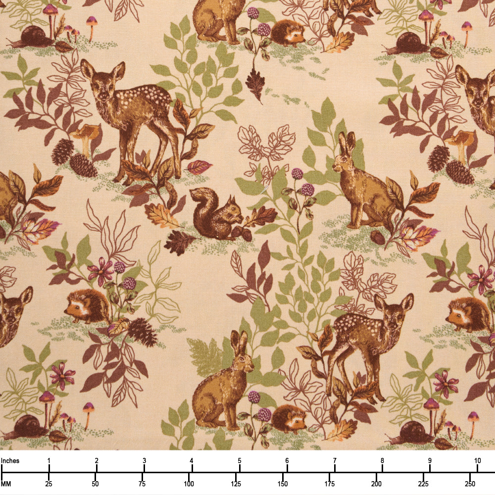 Moda Autumn Forest Sand 14120 12 - 32-inch EOB Special