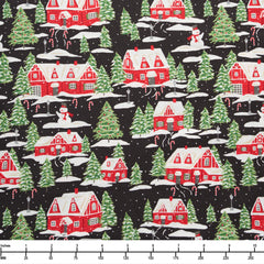 Christmas Village 3-Yard Quilt Kit