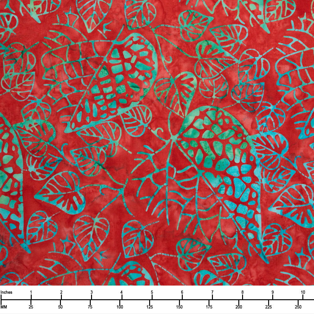 Moda Mambo Batiks Ruby 4365 15 - 22-inch EOB Special