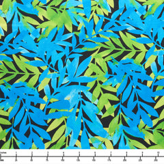 Island Leaves 3-Yard Quilt Kit