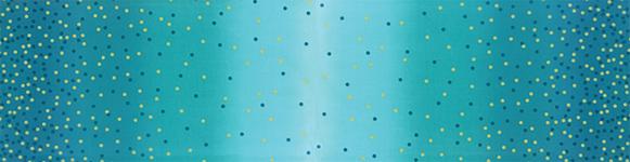 Moda Best Ombre Confetti Turquoise 10807 209M - 28-inch EOB Special