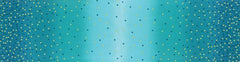 Moda Best Ombre Confetti Turquoise 10807 209M - 28-inch EOB Special