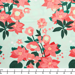 Poinsettia Charm 3-Yard Quilt Kit