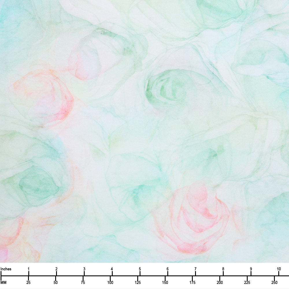 Northcott Veranda Rose Texture 2 Pale Pastel DP28408 10 - By The Yard