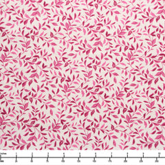 QT Fabrics Dahlia Dreams Vine Cream Rose 31533 ED - 32-inch EOB Special