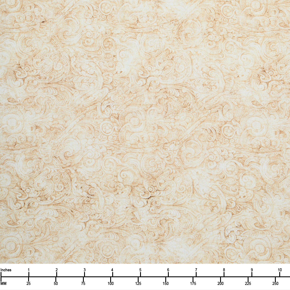 QT Fabrics Festivus Festivus Blender 31157 E Oatmeal - 32-inch EOB Special
