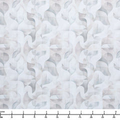 QT Fabrics Solstice Kaleidoscope Geo Gray 2600 31231 K - 32-inch EOB Special
