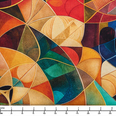 QT Fabrics Solstice Kaleidoscope Panel Multi 2600 31226 X - 32-inch EOB Special