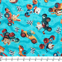 Turbo Tykes 3-Yard Quilt Kit
