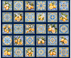 Citrus Bliss Panel Quilt Kit