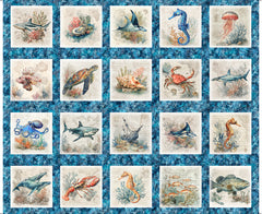 Nauticus Panel Quilt Kit