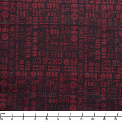 QT Fabrics Santas Workshop Hohoho Tonal Blender Brick 31078 M - 28-inch EOB Special