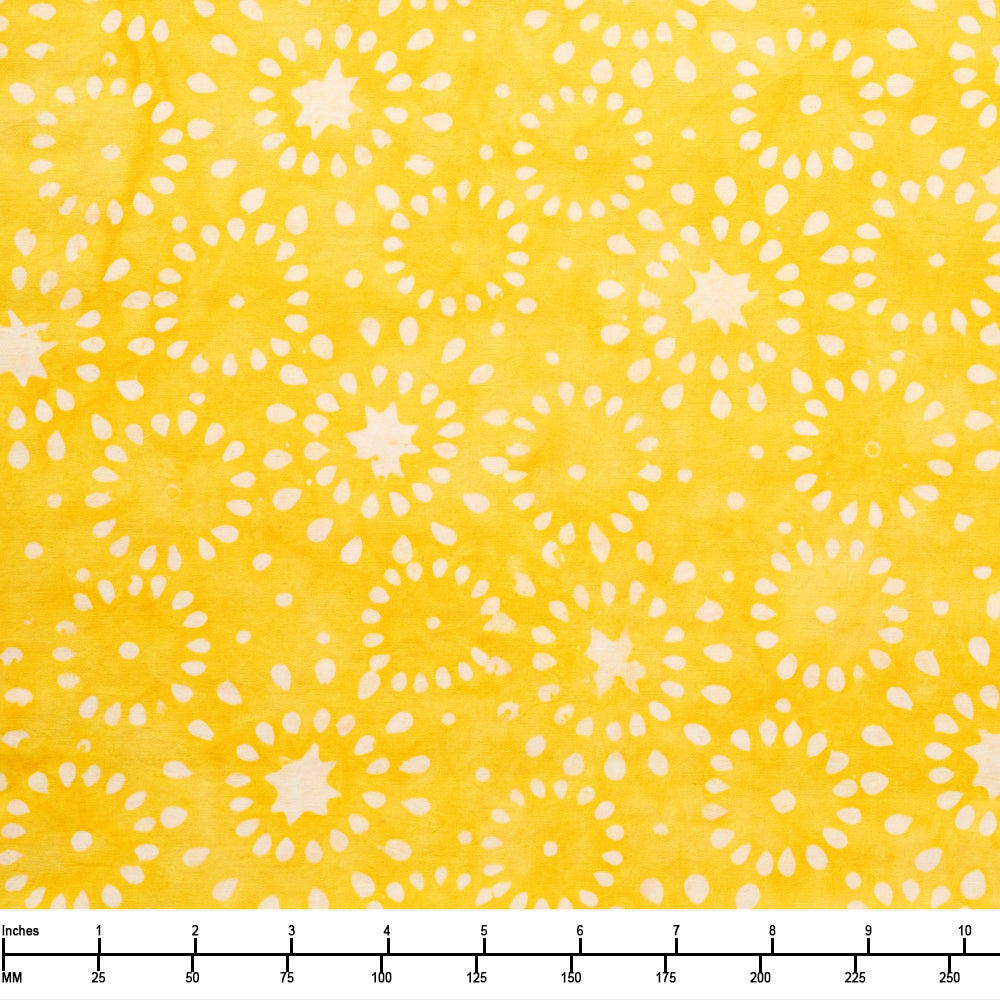 Riley Batiks Elementals Canary BTHH511 - 28-inch EOB Special