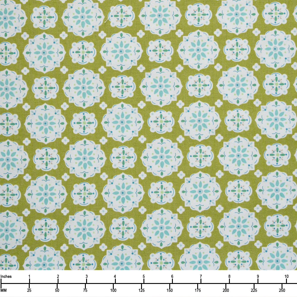 Riley Blake Bee Vintage Sarah Jane Lettuce C13072 Lettuce  - By The Yard