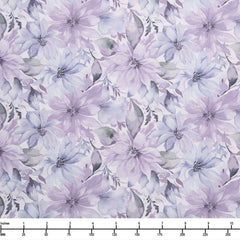 Riley Blake Daybreak on the Prairie Floral Purple CD17681 Purple - 32-inch EOB Special