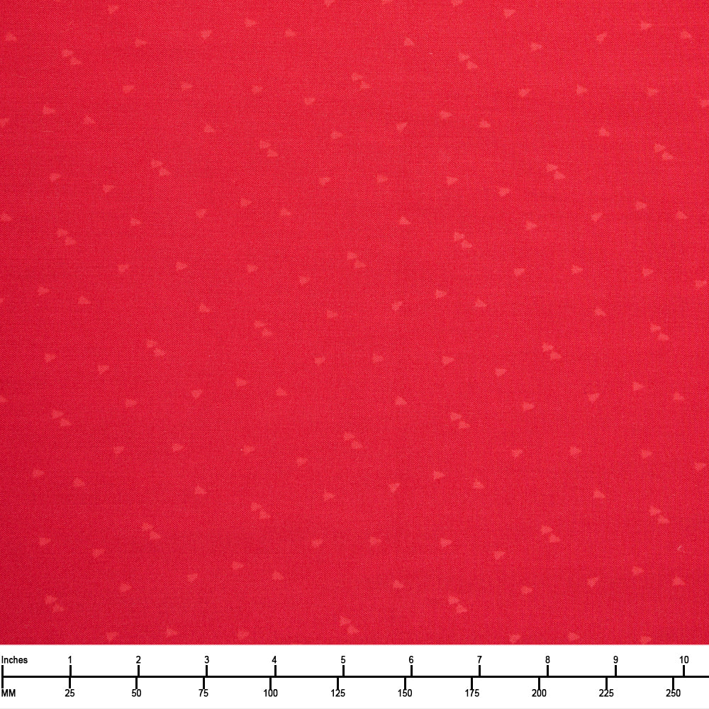 Riley Blake Seasonal Basic Trees Red C654 Red - 32-inch EOB Special