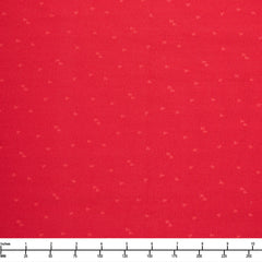 Riley Blake Seasonal Basic Trees Red C654 Red - 32-inch EOB Special