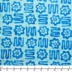 Riley Blake Batiks Bold in Bloom Surf BT23511 675 - 28-inch EOB Special