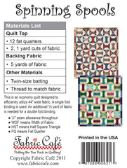 Spinning Spools Quilt Pattern