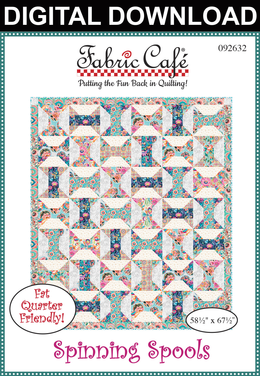 Spinning Spools Quilt Pattern