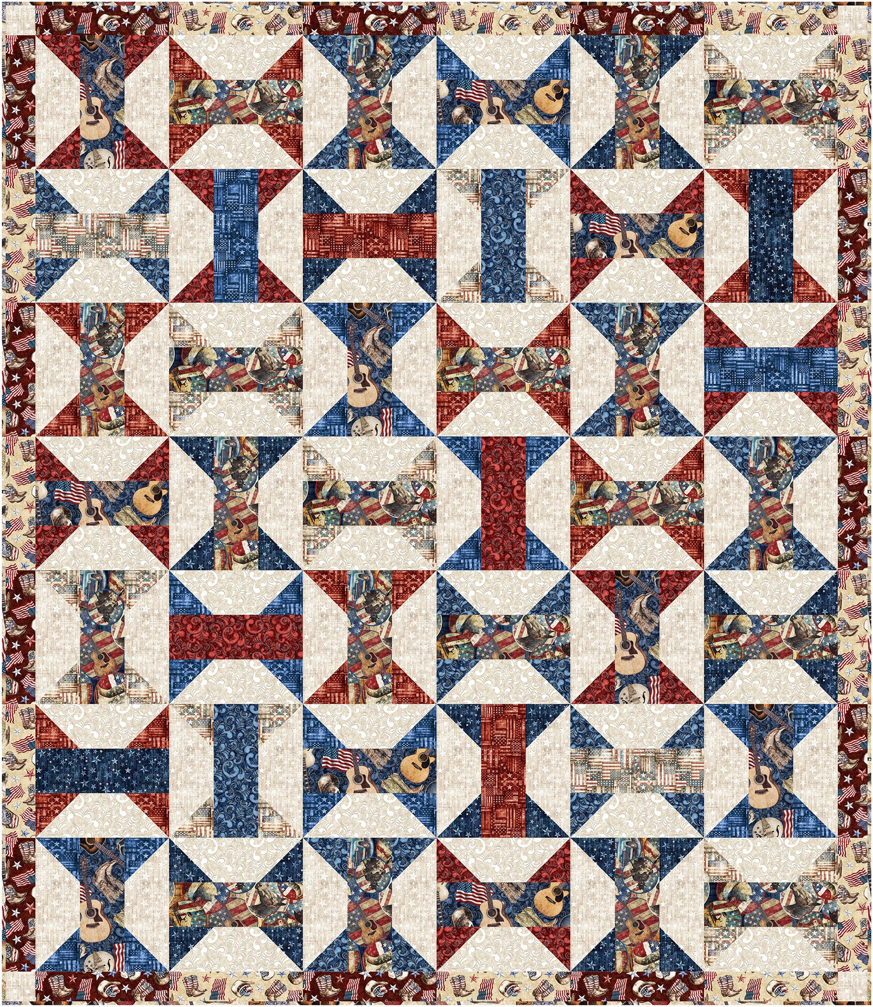 Spinning Spools Quilt Pattern