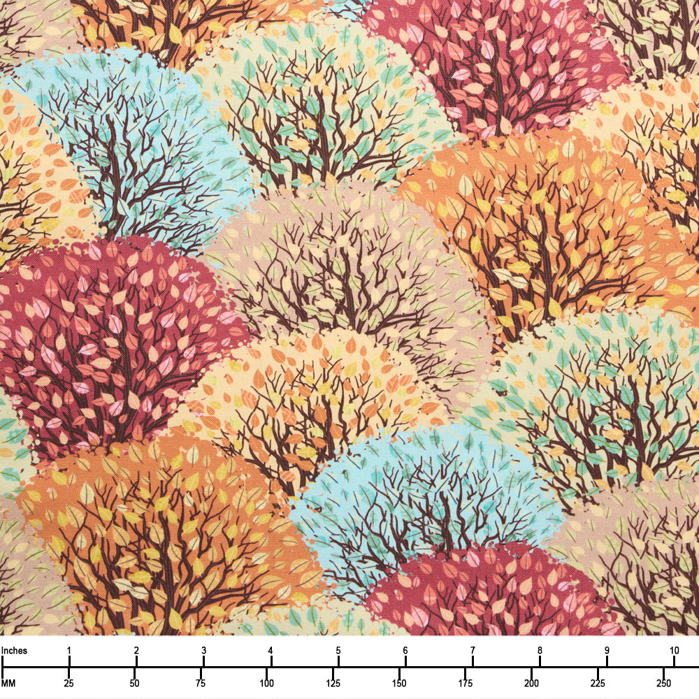 Studio E Free Falling Tree Grove 9028 48 Butterscotch - 32-inch EOB Special
