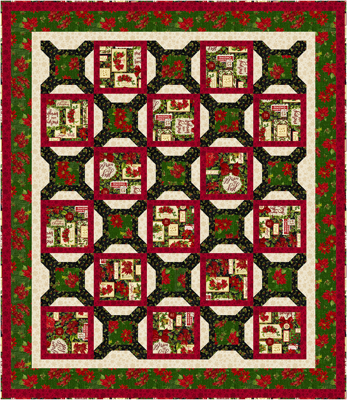 Holly Jolly 5-Yard Quilt Book