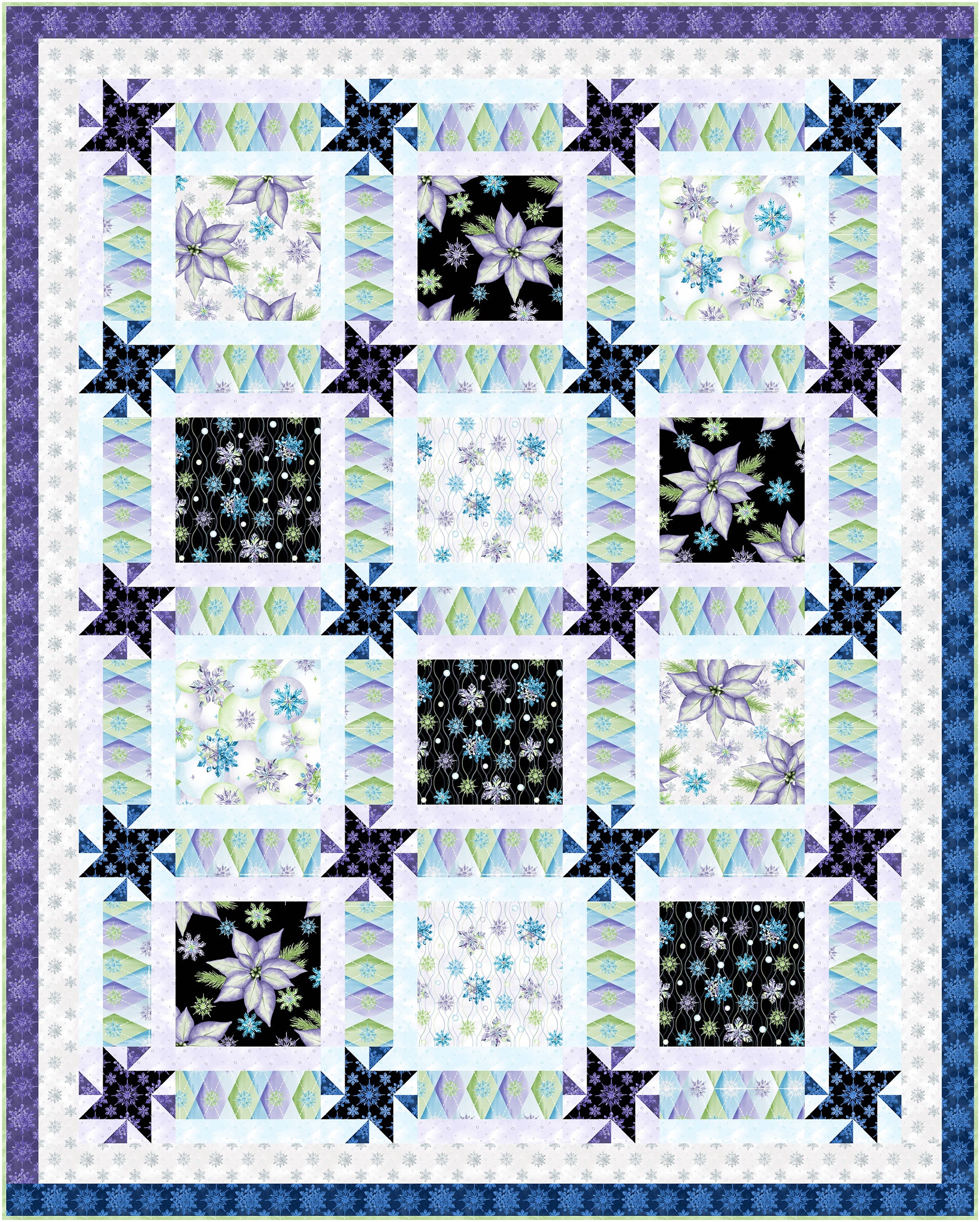 Aurora Flurries Fabric Bundle - 14-Yard Fabric Bundle
