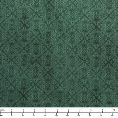 Wilmington Crimson Blooms Damask Green 3028 30097 777 - 22-inch EOB Special