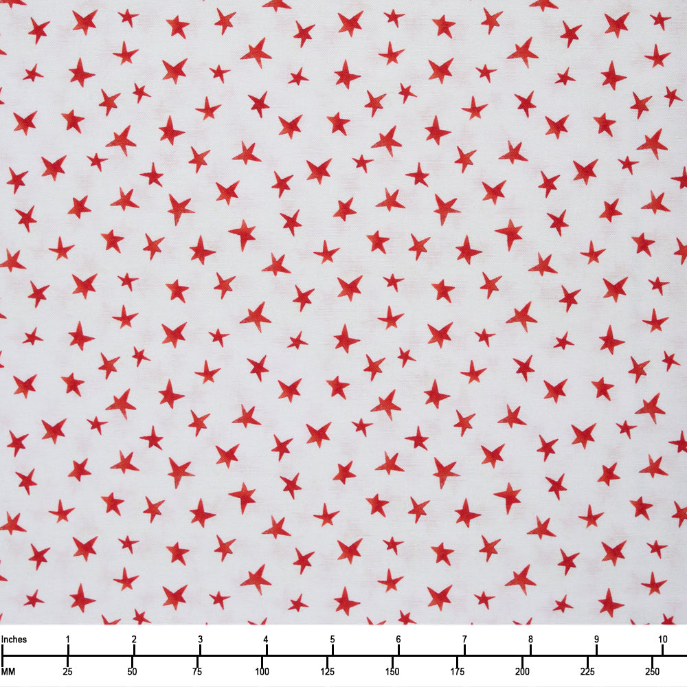 Windham Fabrics A Very Terri Christmas Christmas Star Ivory 54108 4 - By The Yard