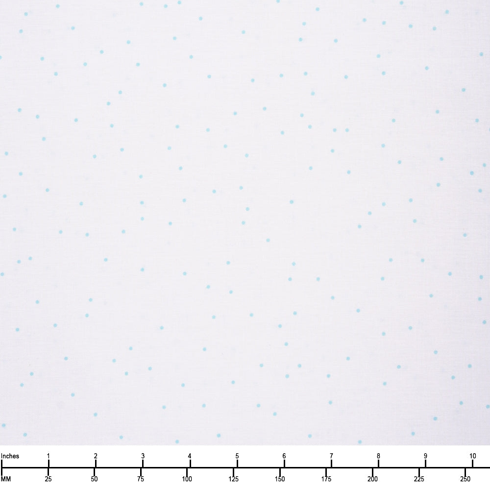 Moda Spotted 1660-11 White  - 22-inch EOB Special