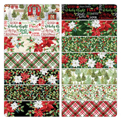 Heartland Holiday 10" Precut Fabric Squares by Nicole DeCamp for Benartex