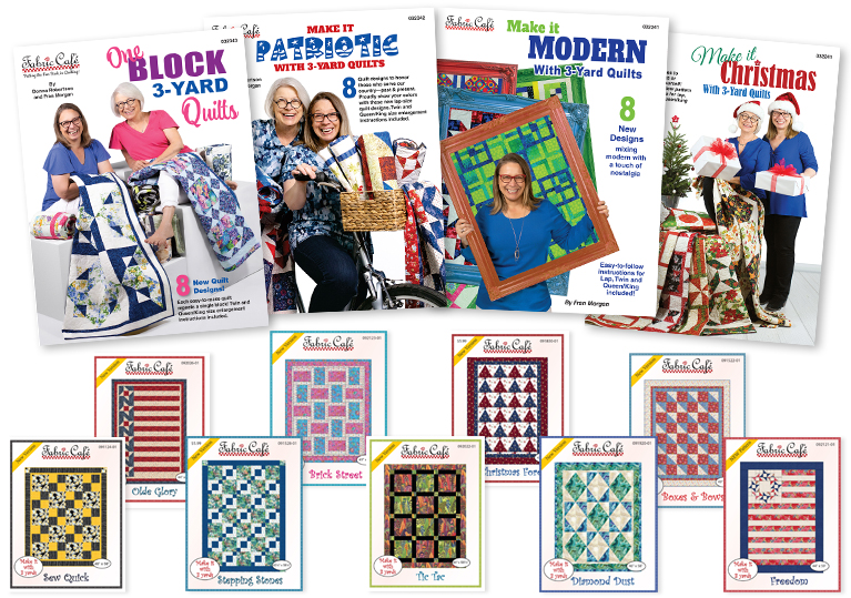 One Block 3-Yard Quilts Book