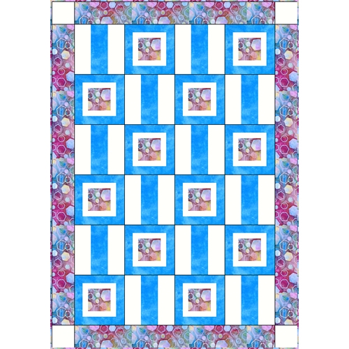 Make It Modern with 3 Yard Quilts Booklet, Fabric Cafe #FC-032341
