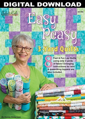 3-Yard Quilts on the Double Downloadable Book