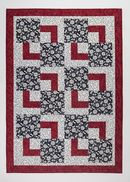 Quick as A Wink 3 Yard Quilts Book. 8 Great Quilt Patterns for