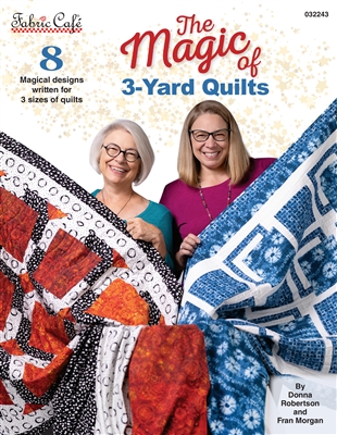 Fabric Cafe - Quilt Pattern - Easy Peasy 3-Yard Quilts Book – Quality Time  Quilts & Fabrics