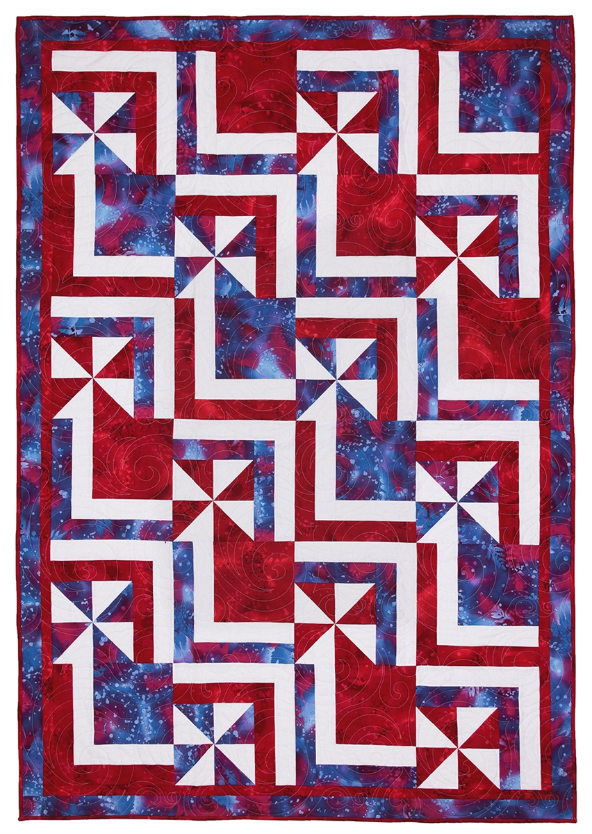Fabric Cafe Make it Patriotic With 3 Yard Quilts Book-777718