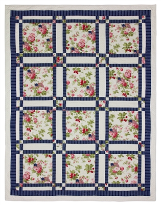 Patriotic Summer - Quilt Squares from 3 Wishes Fabric - JAQS Fabrics