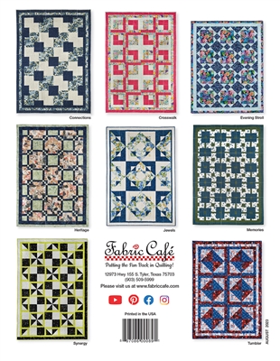 Tops for Fabric Cafe – New Book – Easy Peasy 3 Yard Quilts