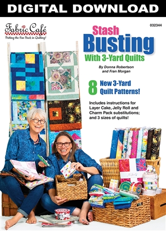 Become the Ultimate Stash Buster! NEW 3-Yard Quilt Book 