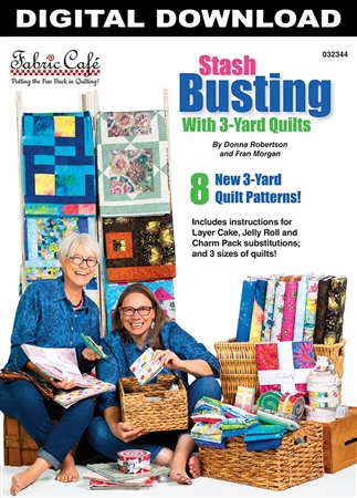 Stash Busting With 3-Yard Quilts Downloadable Book