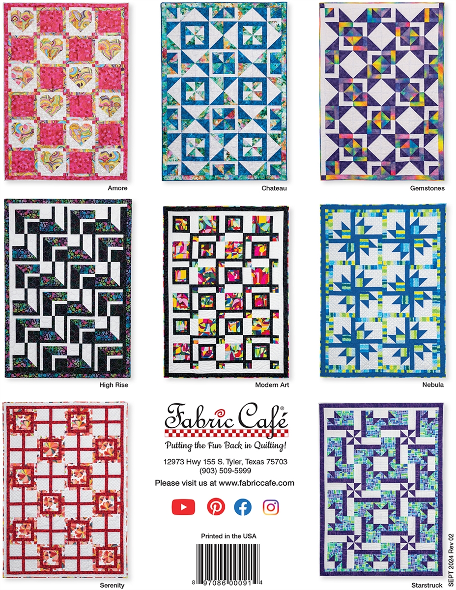 Go Bold With 3-Yard Quilts Downloadable Book