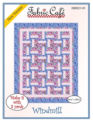 3-yard Quilt Pattern: FRIENDSHIP STAR by Fabric Café. Make an Easy